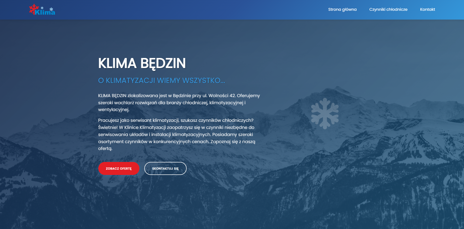 Klima Bedzin - montaz i serwis klimatyzacji